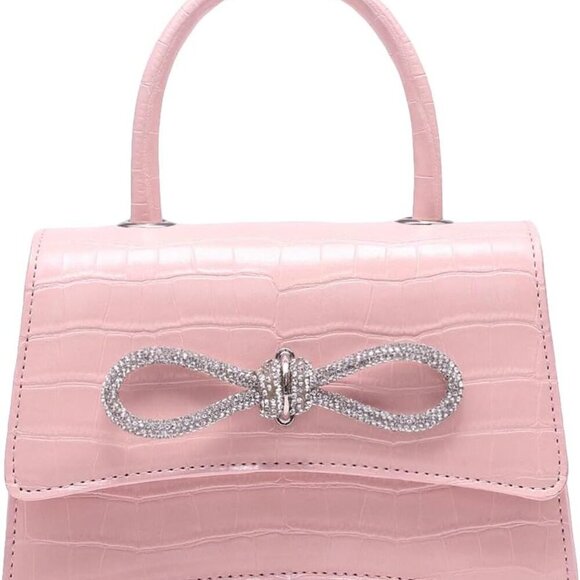 Handbags - Women's Mini Evening Bag Rhinestone Decorated Clutch Purse Prom Bags Sparkle Min